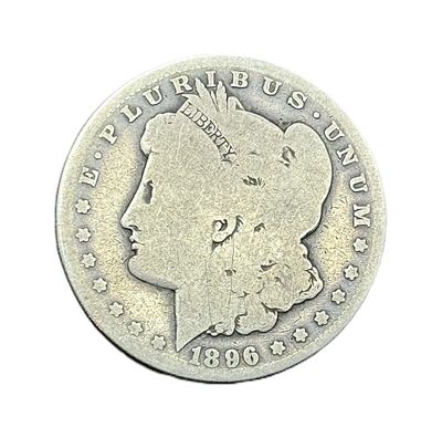 1896-O Morgan Silver Dollar