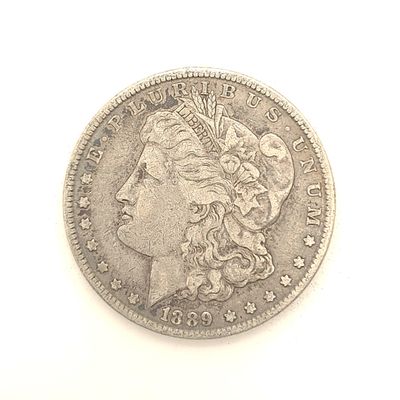 1889 Morgan  Silver  Dollar
