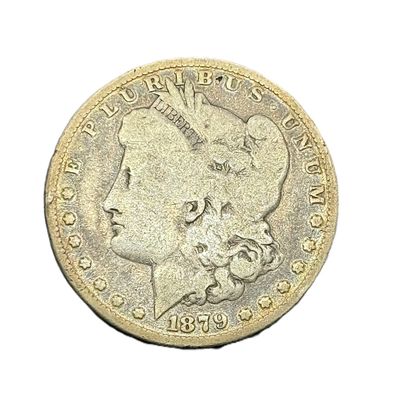 1879 Morgan Silver Dollar - Circulated Philadelphia Mint
