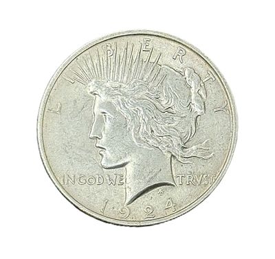 1924 Peace Silver Dollar