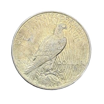 1924 Peace Silver Dollar Philadelphia Mint Circulated