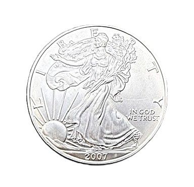 2007 American Silver Eagle BU- 1oz- .999 Fine