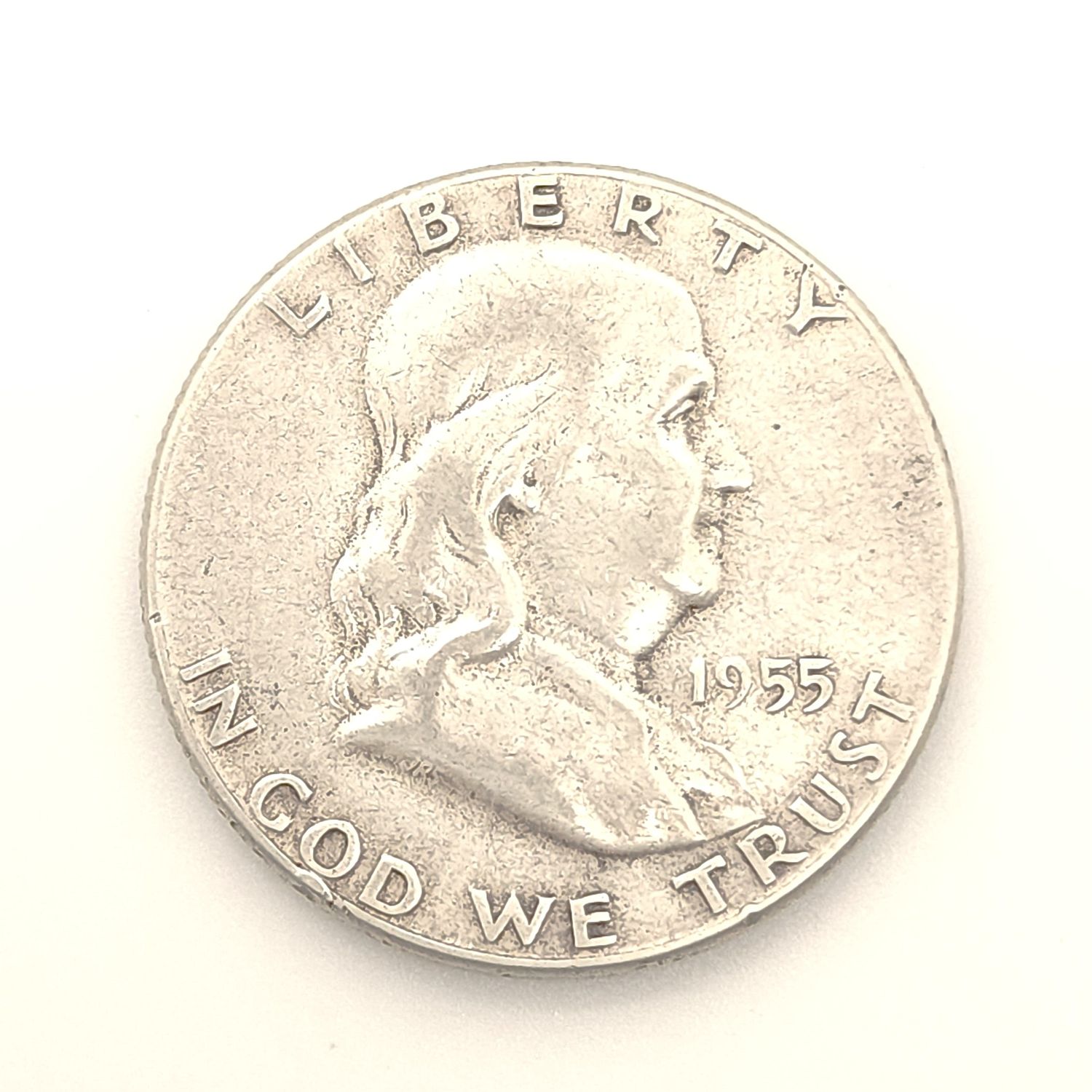 1955 Franklin Half  Dollar