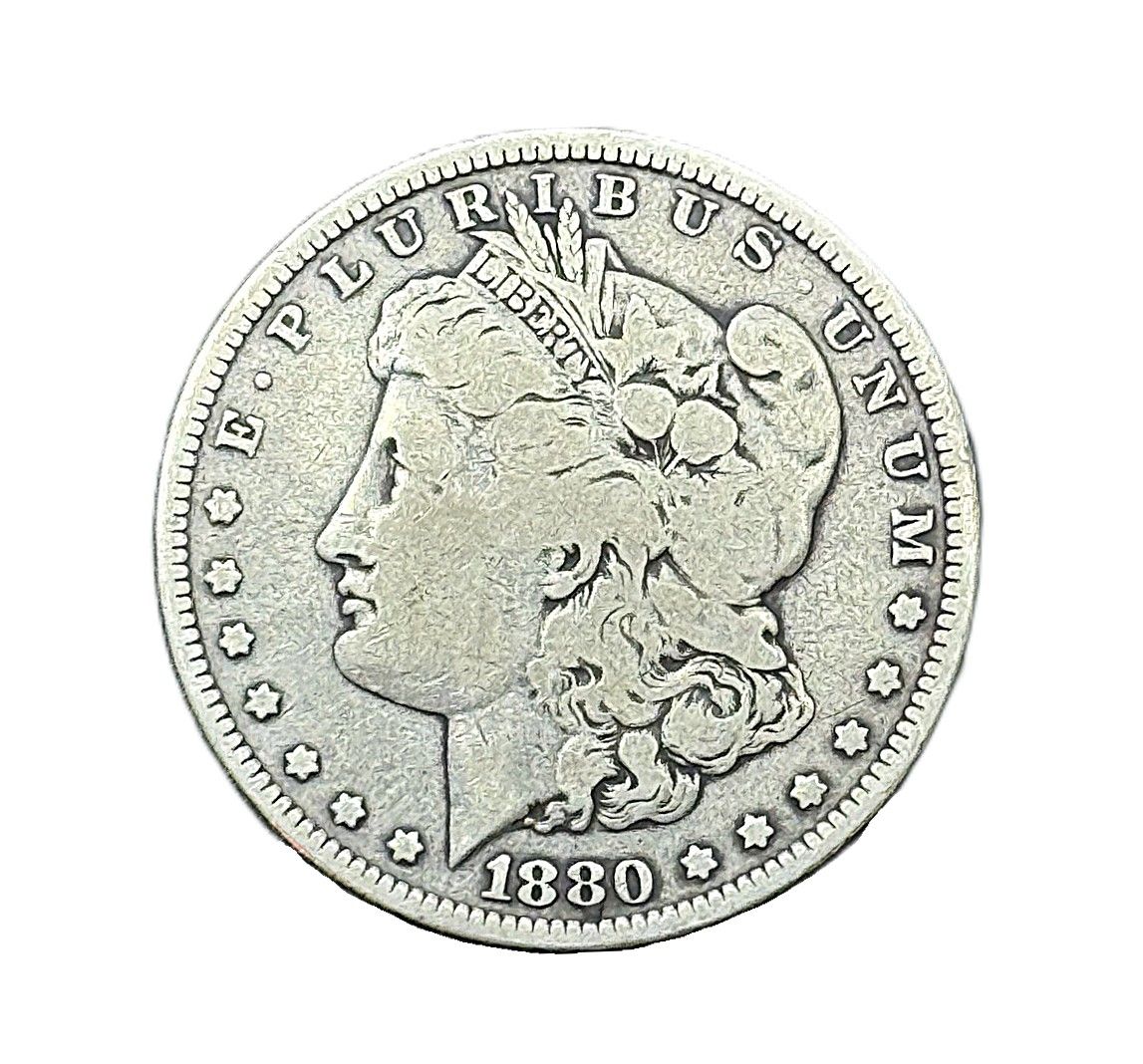 1880 Morgan  Silver Dollar