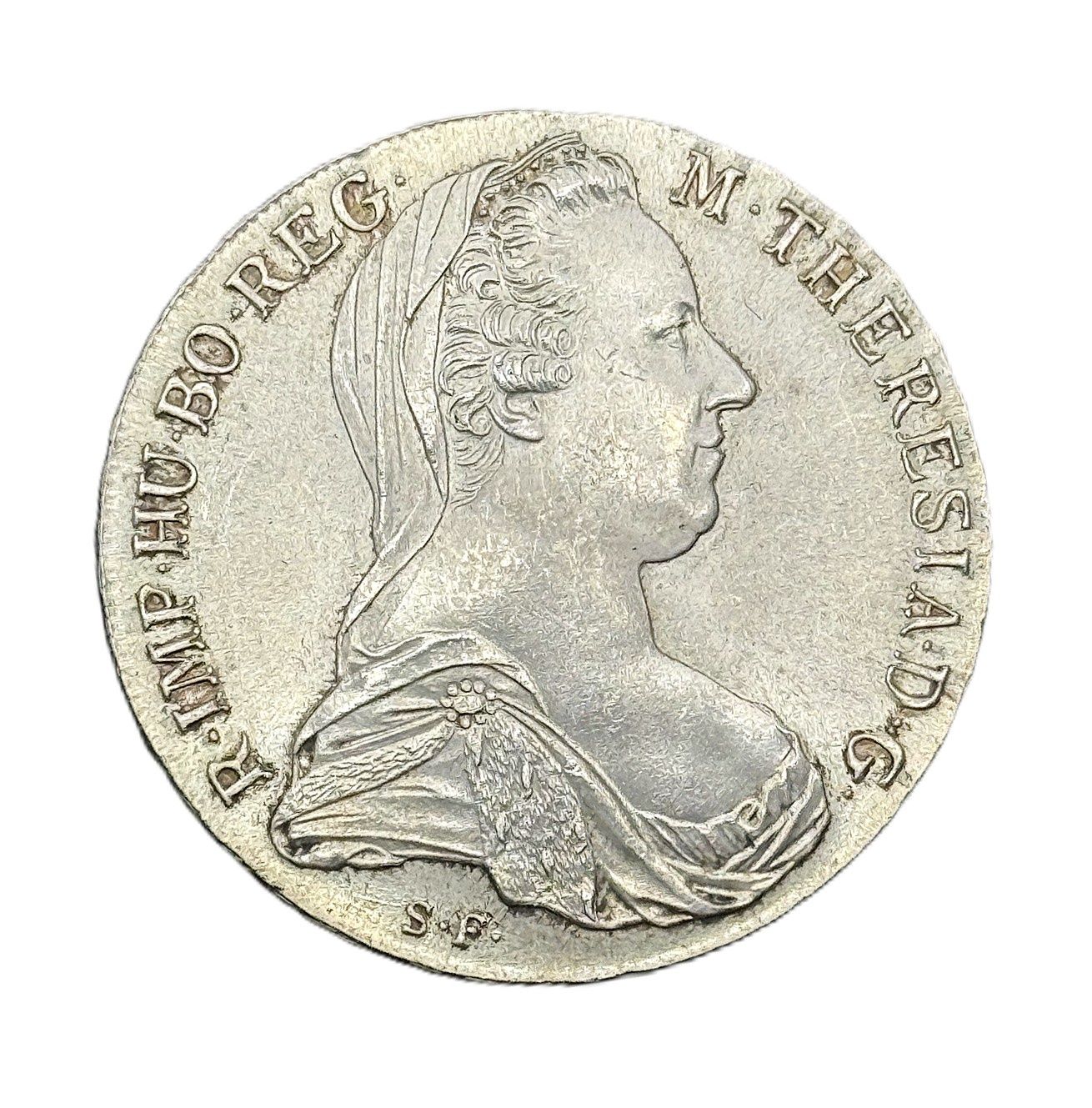 1780 Maria Theresa Silver 1 Thaler