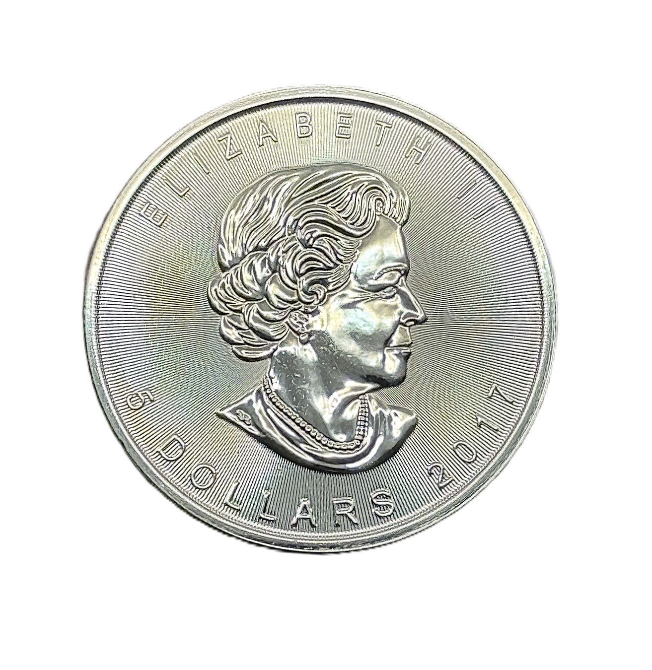 2017 Canadian $5 Silver Maple