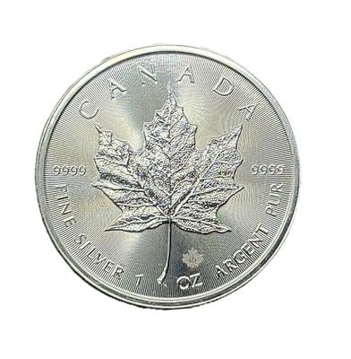 2017 Canadian $5 Silver Maple