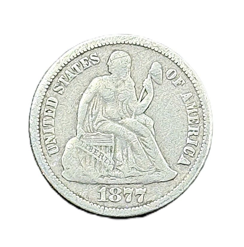 1877 Seated Liberty Dime