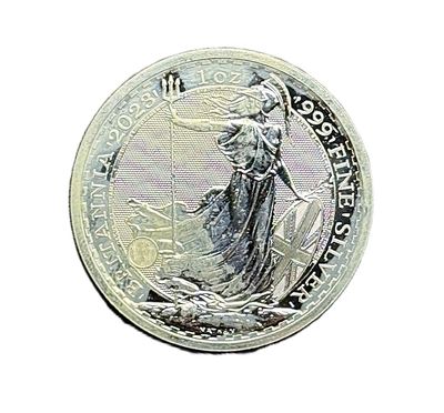 2023 Great Britain Silver Britannia- King Charles III- 1 oz Bullion Coin- BU Royal Mint