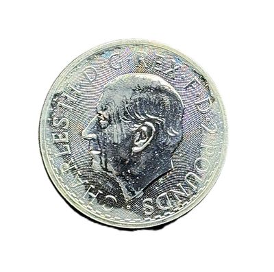 2023 Great Britain Silver Britannia- King Charles III- 1 oz Bullion Coin- BU Royal Mint