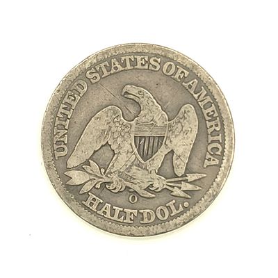 1858-O Seated Liberty Half Dollar