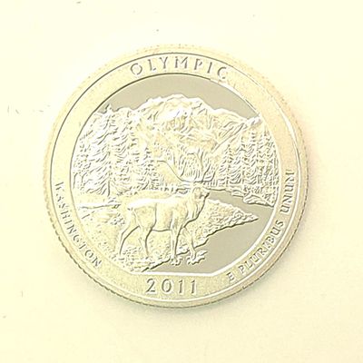 2011-S Washington Quarter Olympic National Park Silver Proof