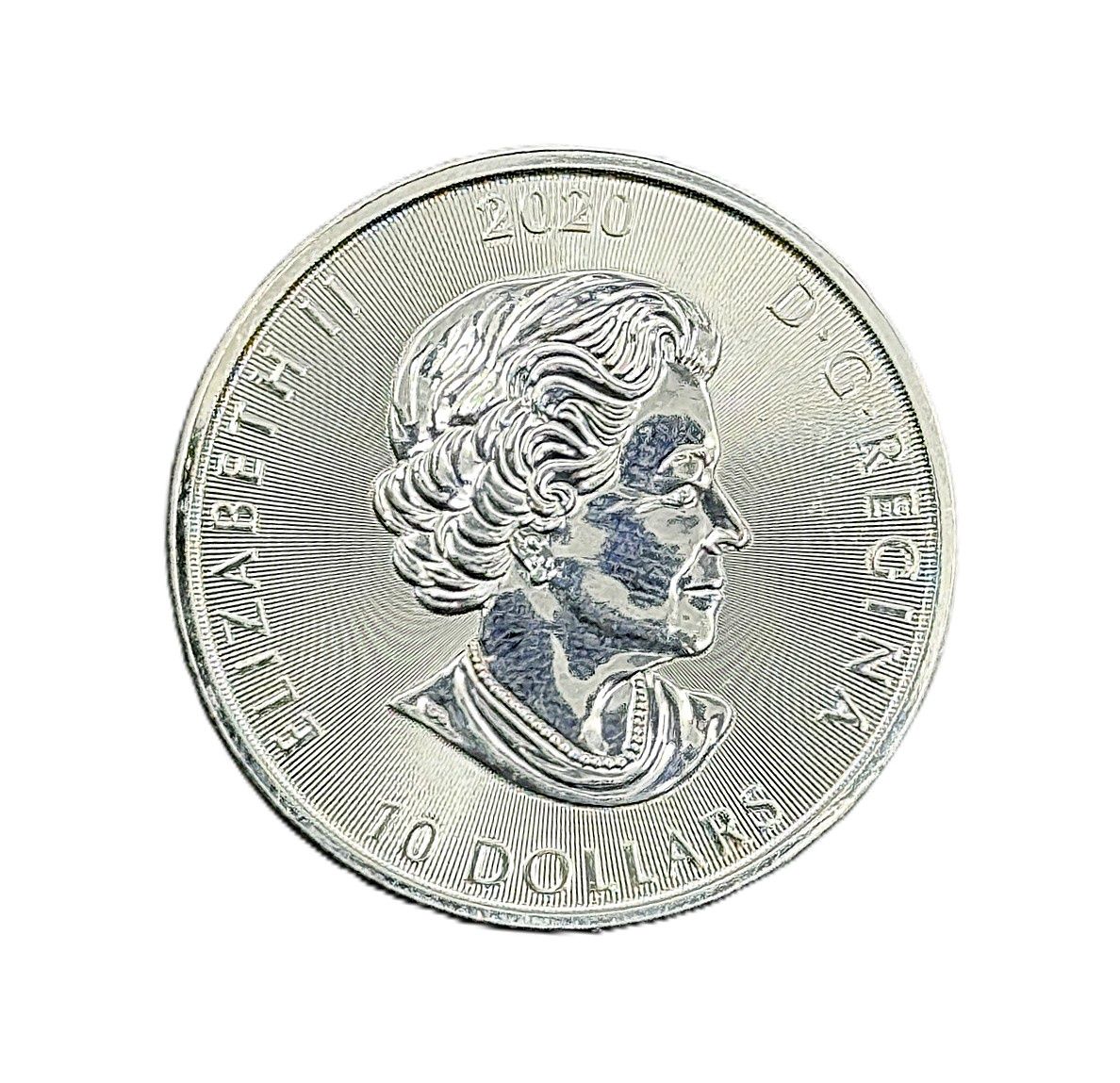 2020 Canadian Kraken/Elizabeth 2 oz Silver Round