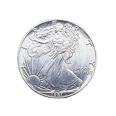 1987 American Silver Eagle - BU