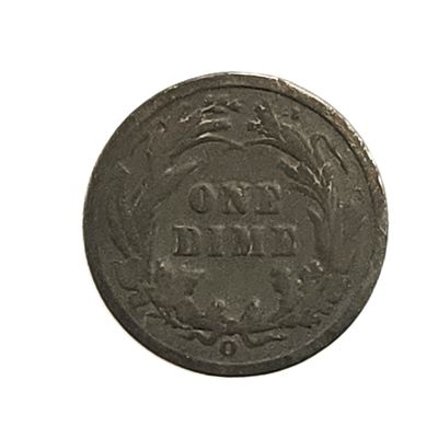 1892-O Barber Dime - First Year of Issue