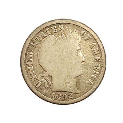 1892-O Barber Dime - First Year of Issue