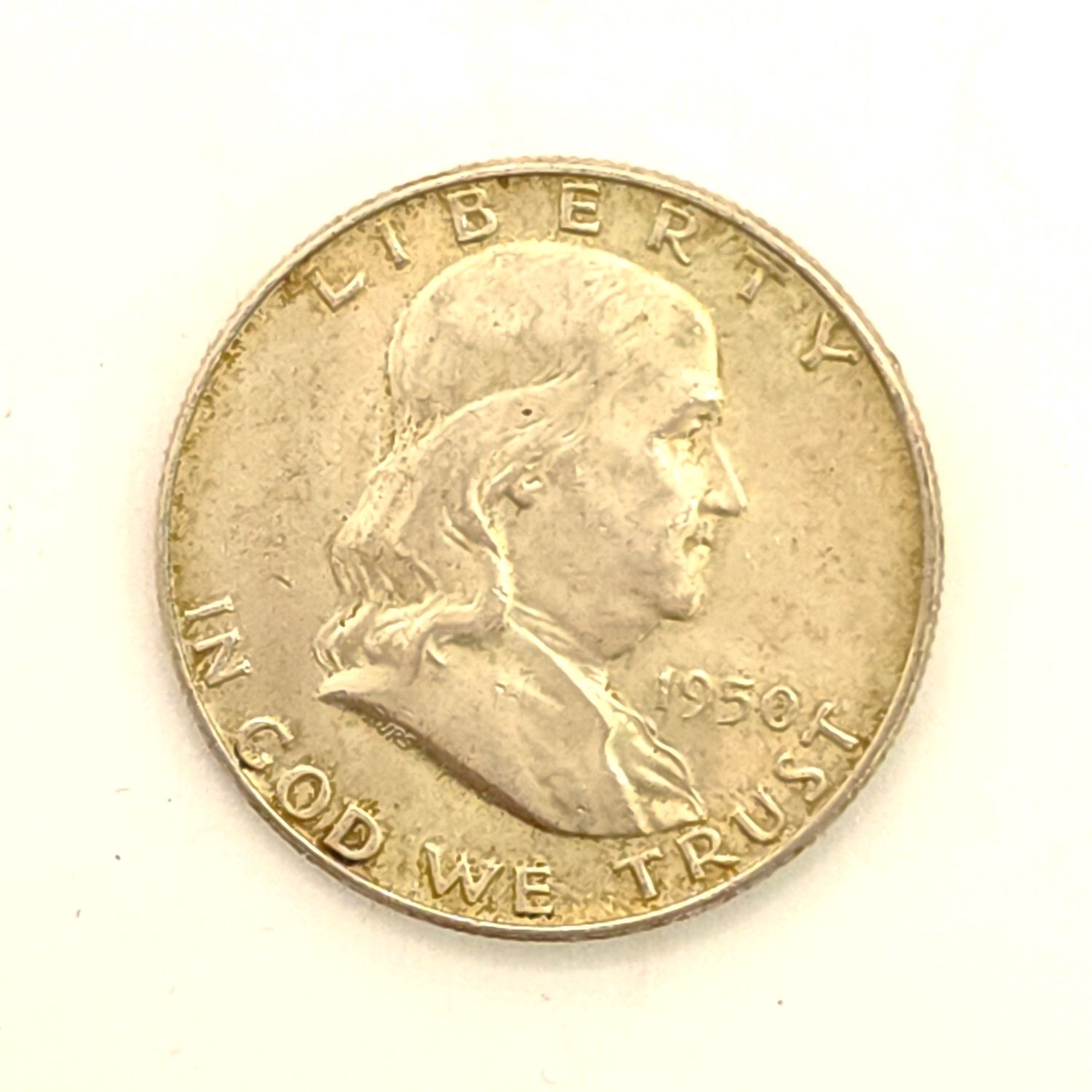 1950-D Franklin Half Dollar