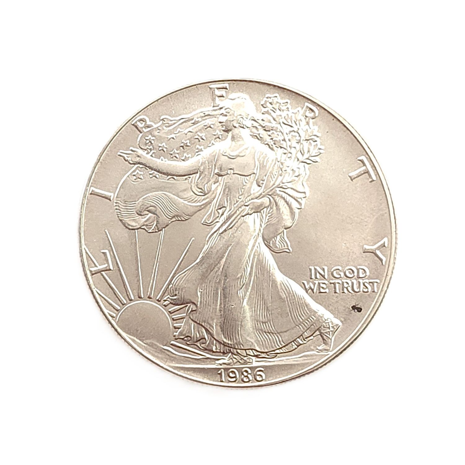 1986 American Silver Eagle- First Year of Issue