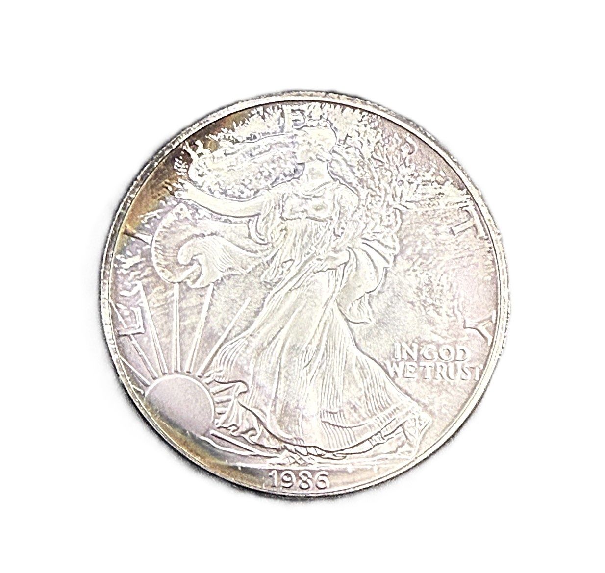 1986 American Silver Eagle- First Year of Issue