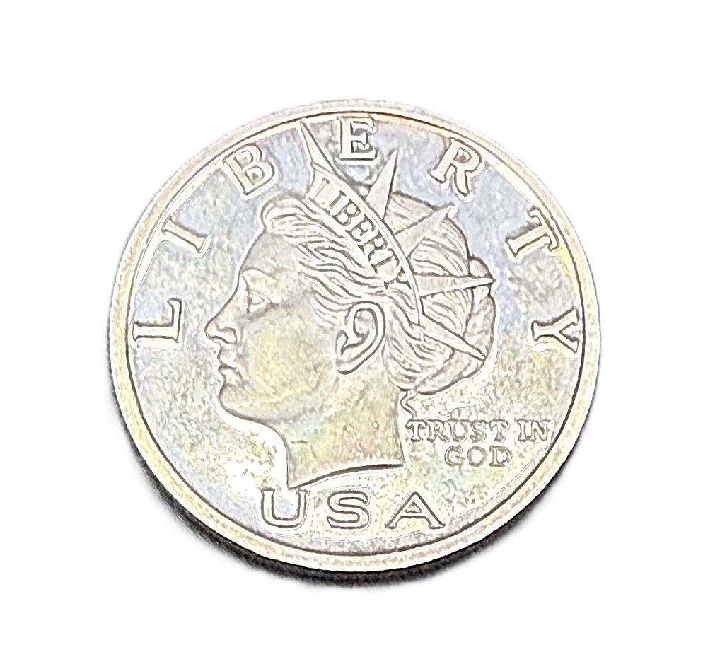 2000 NORFED American Liberty $10 Silver 1 oz Round