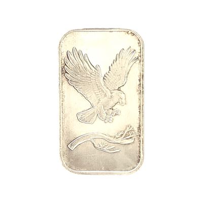 Silvertowne Eagle Silver Bar - 1oz - .999 Fine