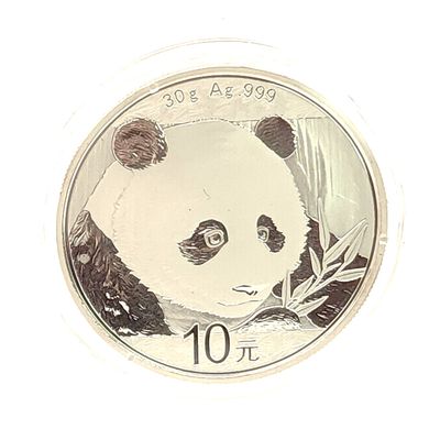 2018 Chinese Silver Panda Silver Round- 1 oz