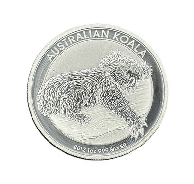 2012 Australian Koala/Elizabeth $1 Silver Round
