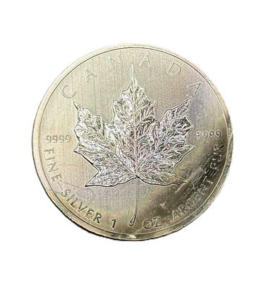 2012 Canadian $5 Silver Maple Leaf
