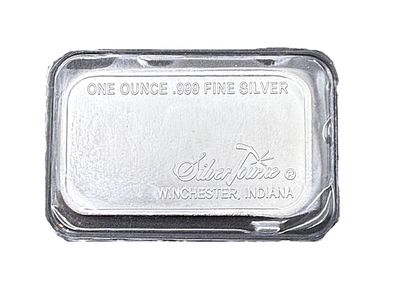 1 oz SilverTowne Retro Prospector Sealed Silver Bar