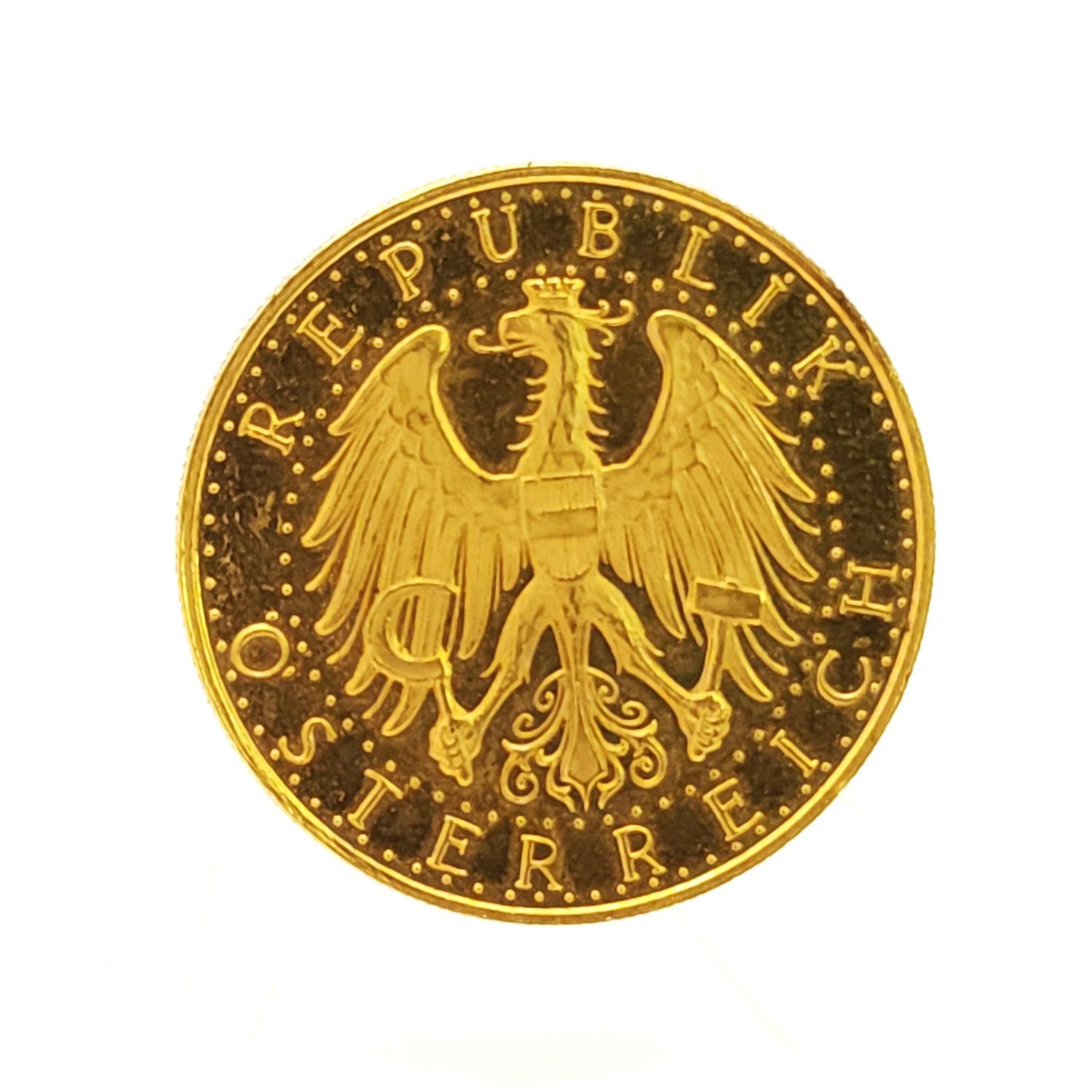 1931 Austria 100 Schilling Gold Coin