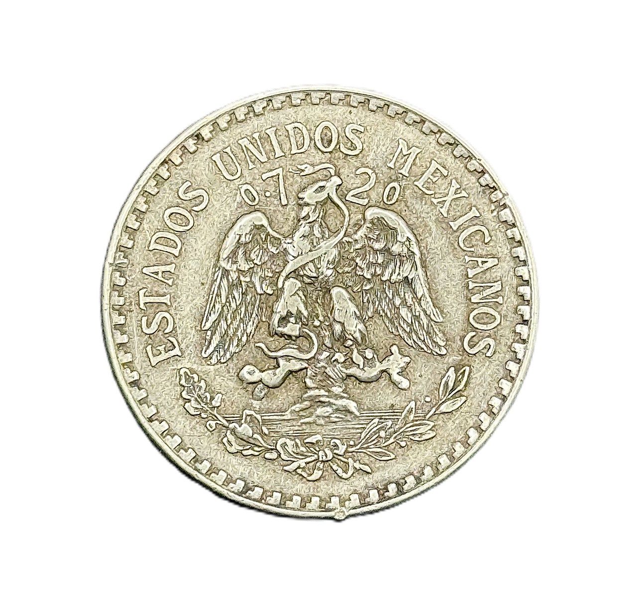 1940 Mexican Silver 1 Peso