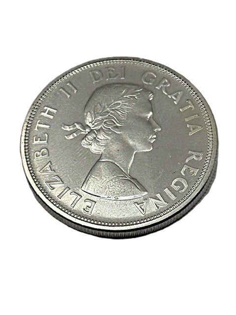 1964 Canadian Confederation Conferences Commemorative Silver Dollar