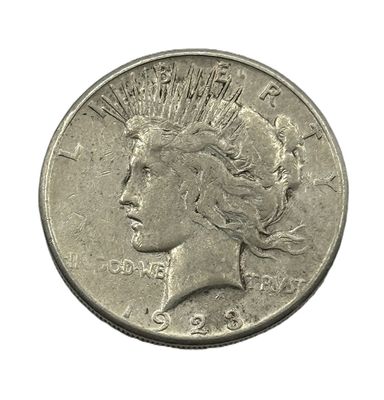 1923-S Peace Silver Dollar - 90% Silver Coin