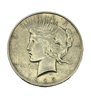 1923 Peace Silver Dollar - 90% Silver Coin