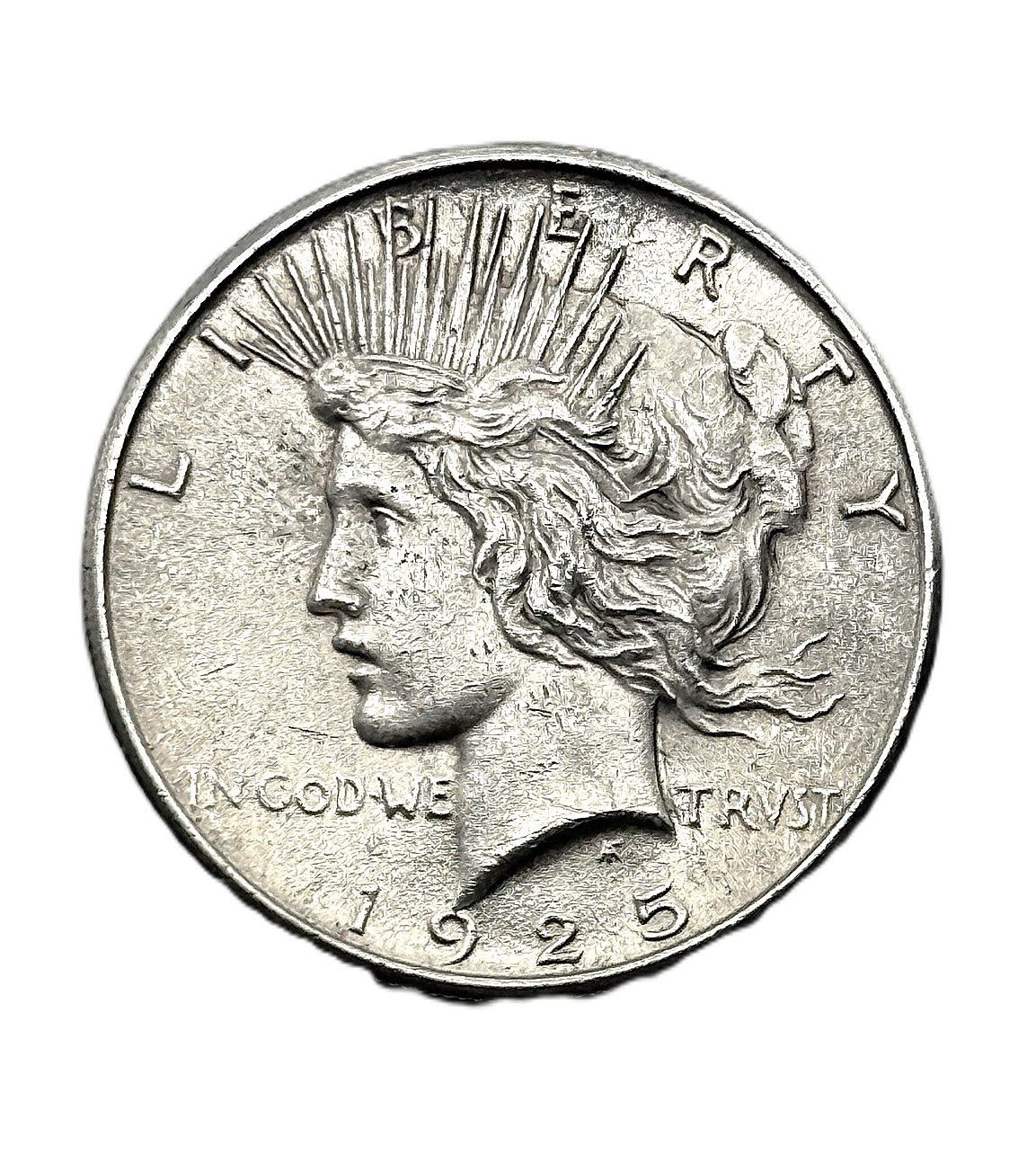 1925 Peace Silver Dollar - Circulated
