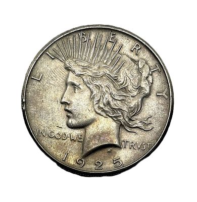 1925 Peace Silver Dollar