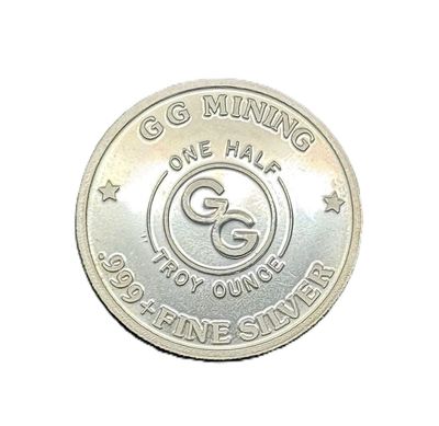 GG Mining 1/2 oz Silver Round