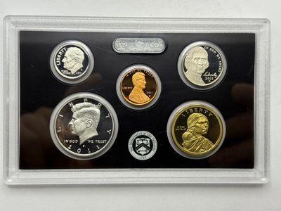 2011-S Silver Proof Set 5 Coins Uncirculated