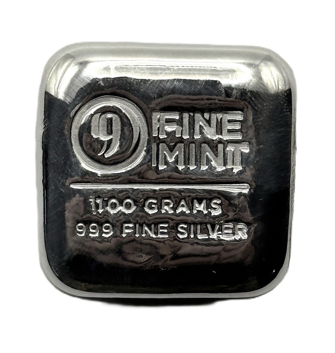 9Fine Mint 100g .999 Silver Bar