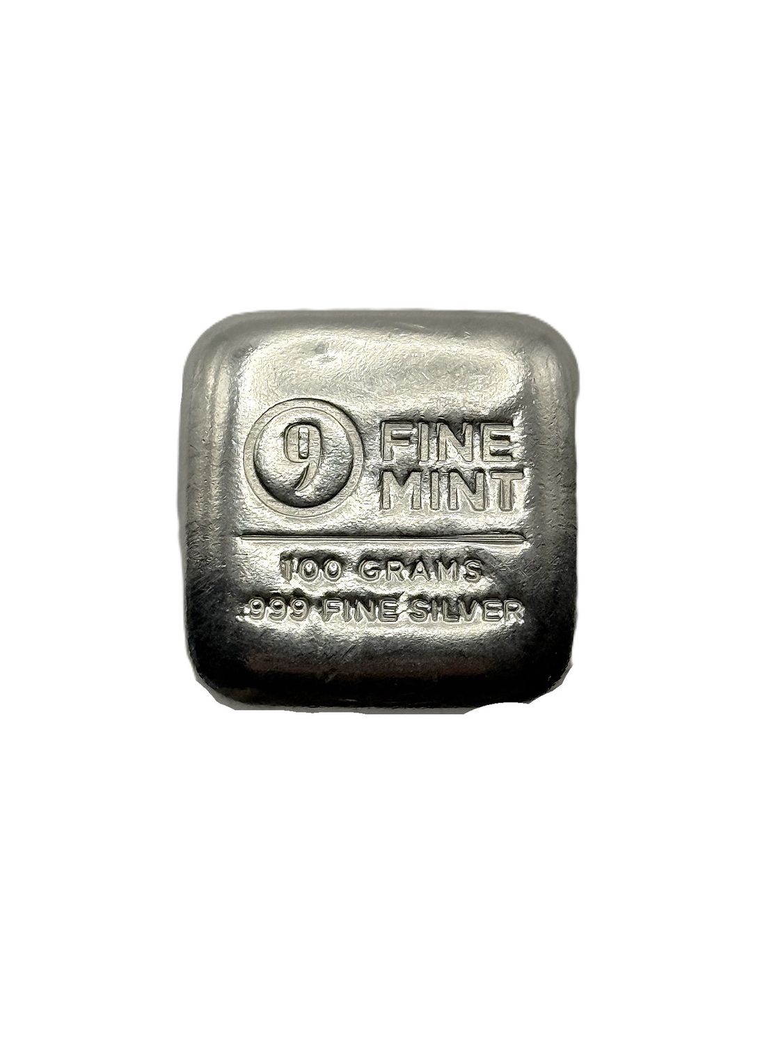 9Fine Mint .999 100g Silver Bar