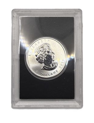 2011 Canadian $5 Timber Wolf 1 oz  Silver Round