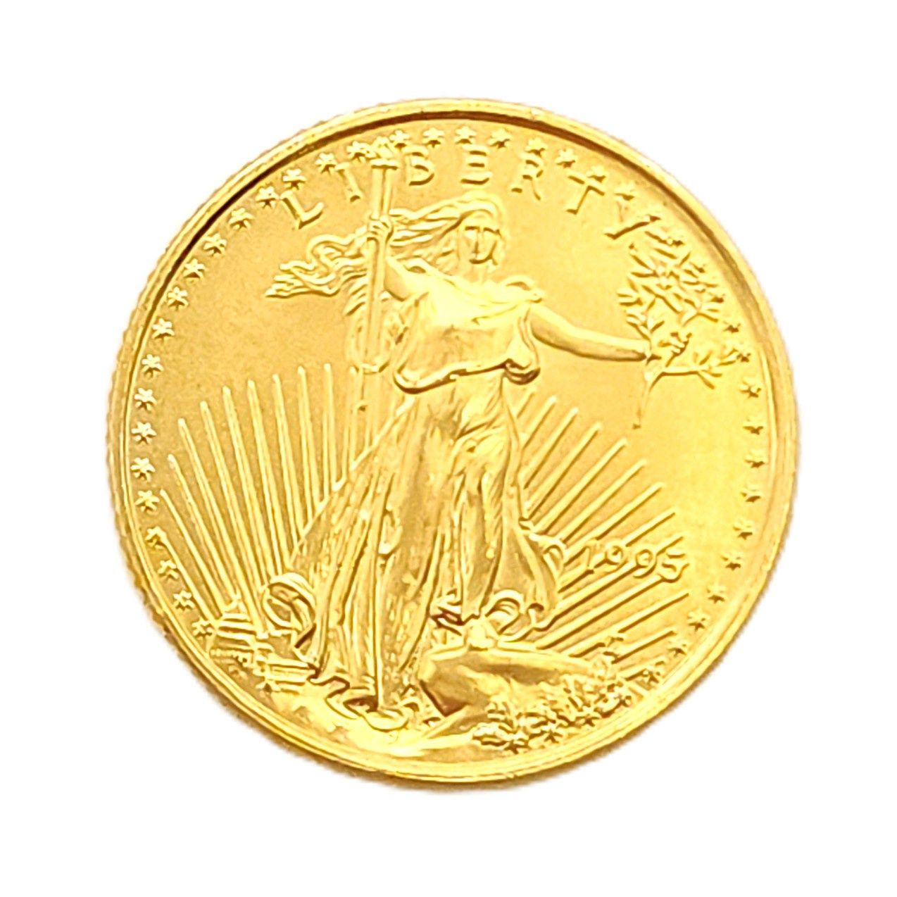 1995 1/10 oz American Gold $5 Half Eagle Gold Coin
