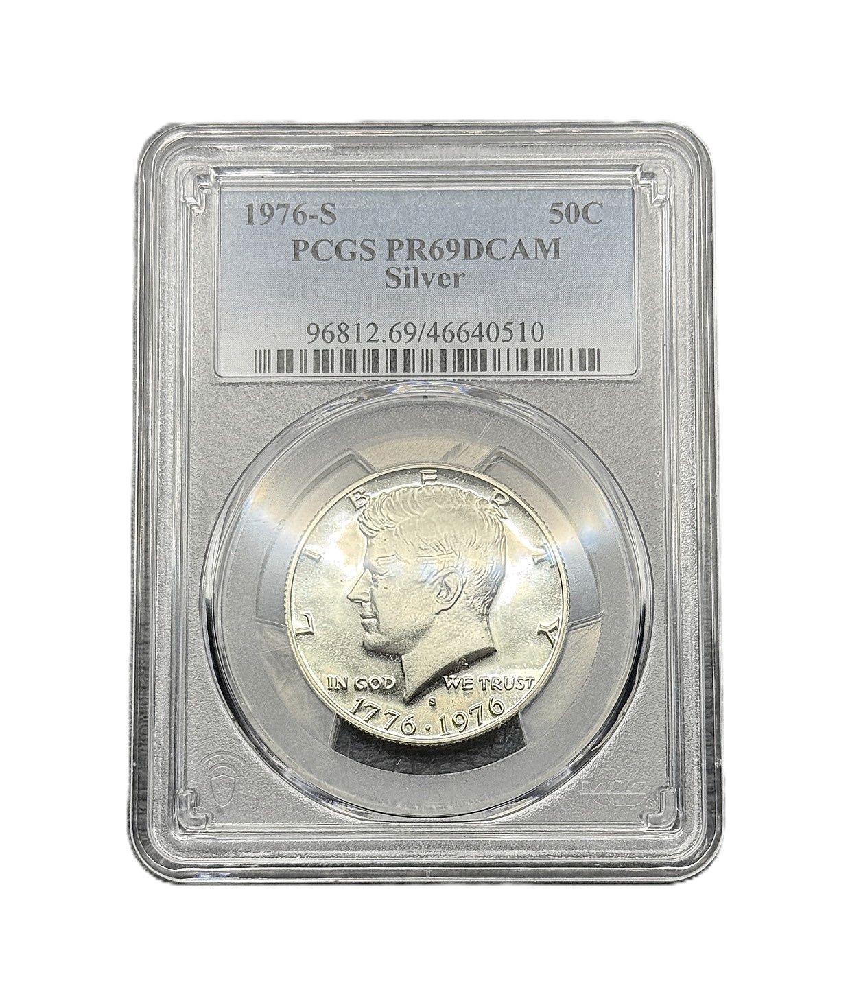 1976-S Kennedy Half Dollar Silver Bicentennial PCGS PR69DCAM