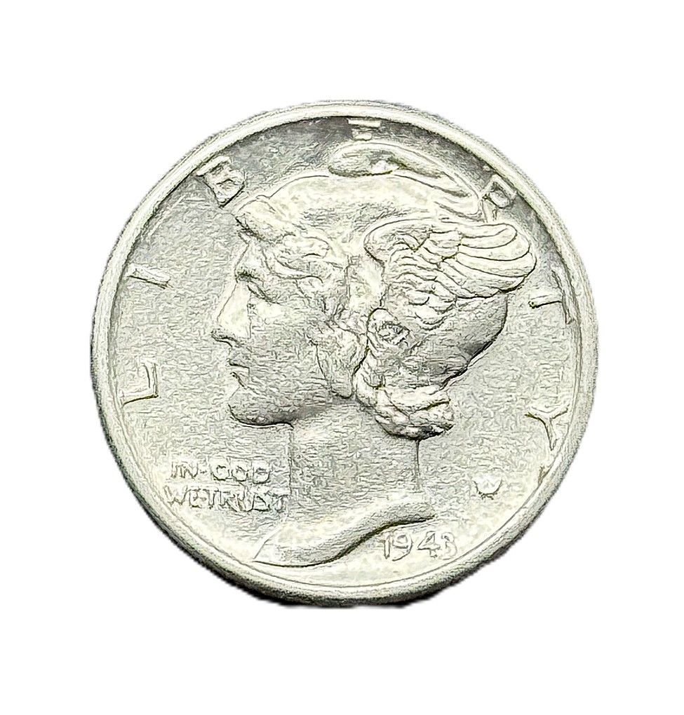 1943 Mercury Silver Dime