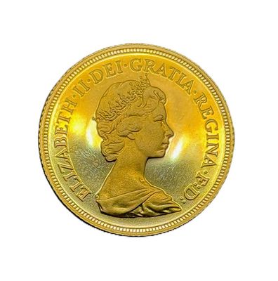 1981 UK Gold Proof Sovereign Elizabeth II