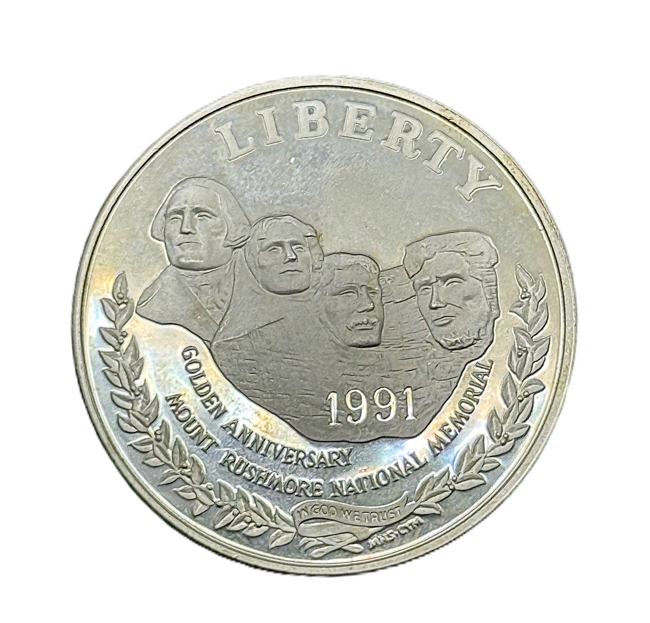 1991-S $1 Mount Rushmore Silver  Commemorative Proof