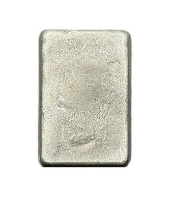 4.17 oz Hand Poured Sterling  Silver Bar
