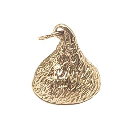 Sterling Silver Kiss Pendant/Charm