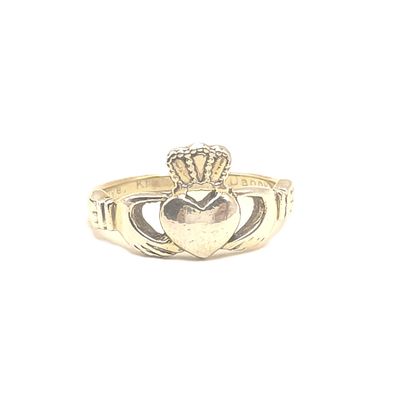 Sterling Silver Claddagh Ring- Size: 7.5