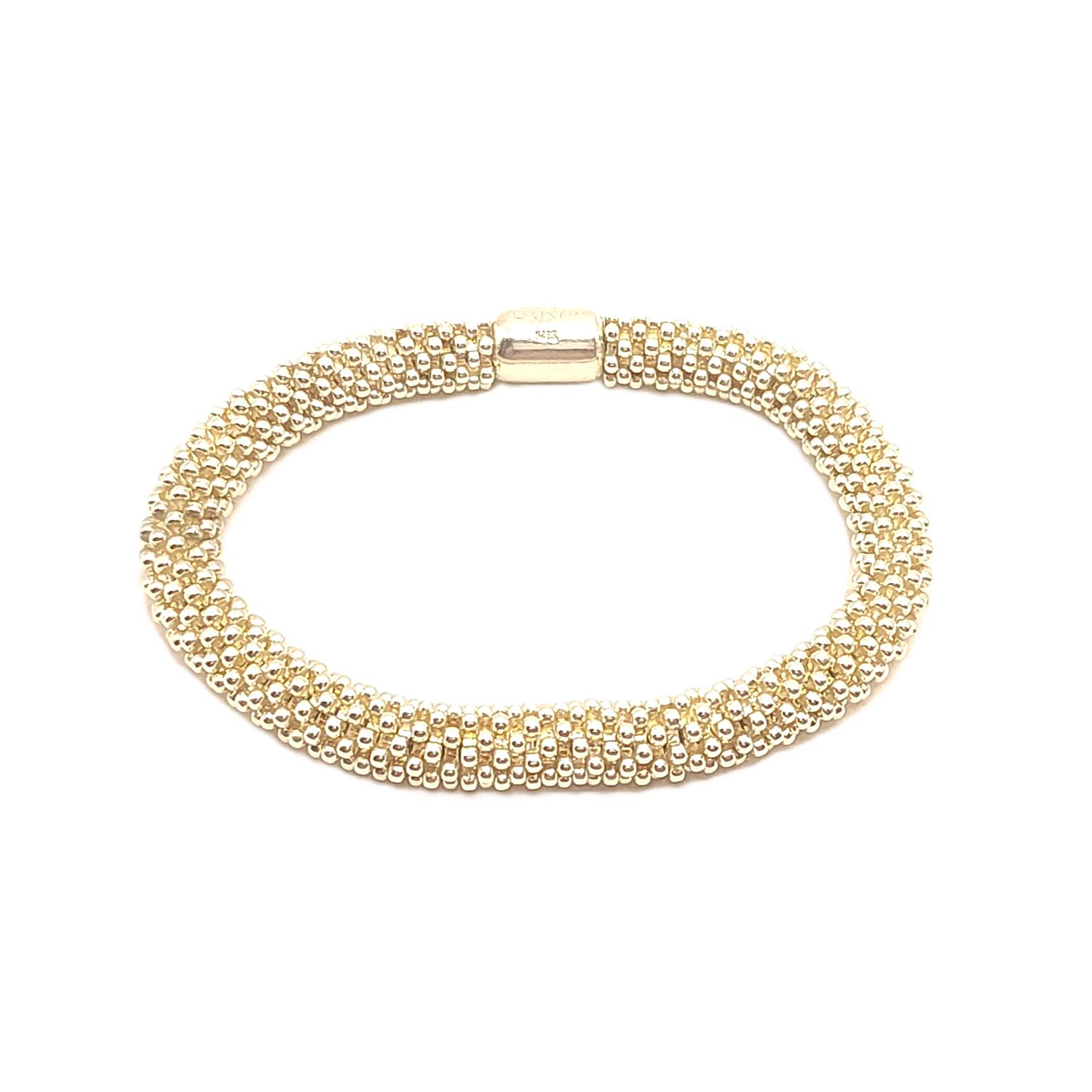 Sterling Silver Vintage Links of London Effervescence Star Bracelet